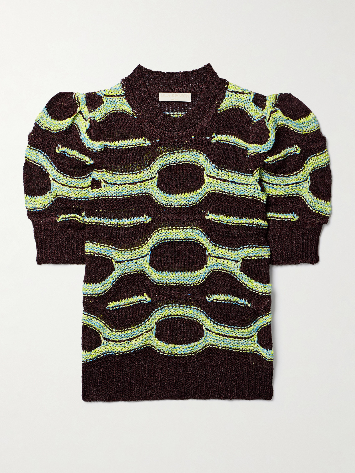 Ulla Johnson - Alba Knitted Top - Brown