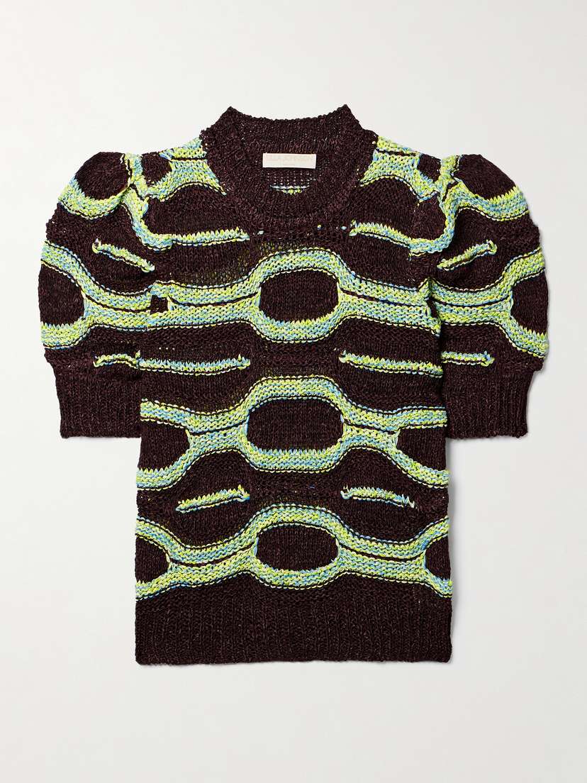 Ulla Johnson Alba Knitted Top - x large