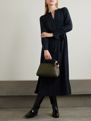 Ulla Johnson Asilia belted crepe midi dress