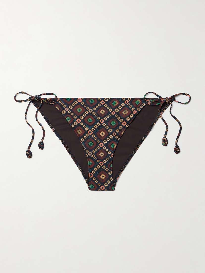 Ulla Johnson Brynn Printed Bikini Briefs