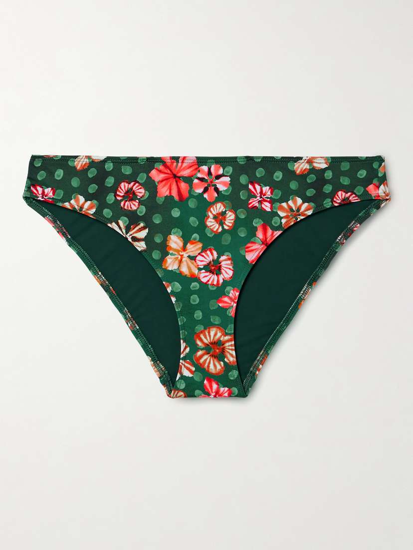 Ulla Johnson Dani Printed Bikini Briefs