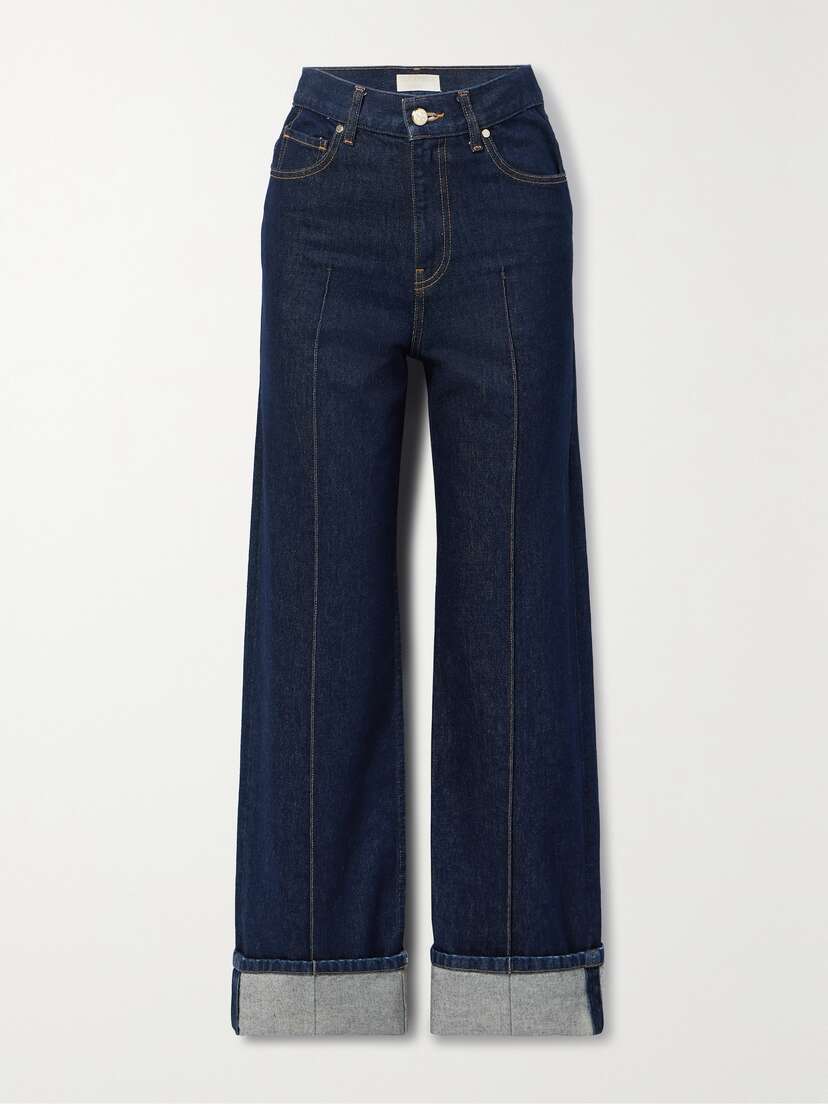 Ulla Johnson The Genevieve High-rise Wide-leg Jeans