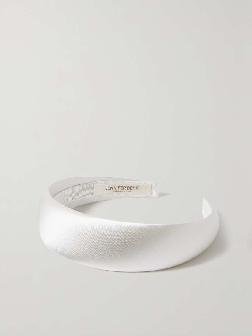 Jennifer Behr + Net Sustain Kate Silk-satin Headband