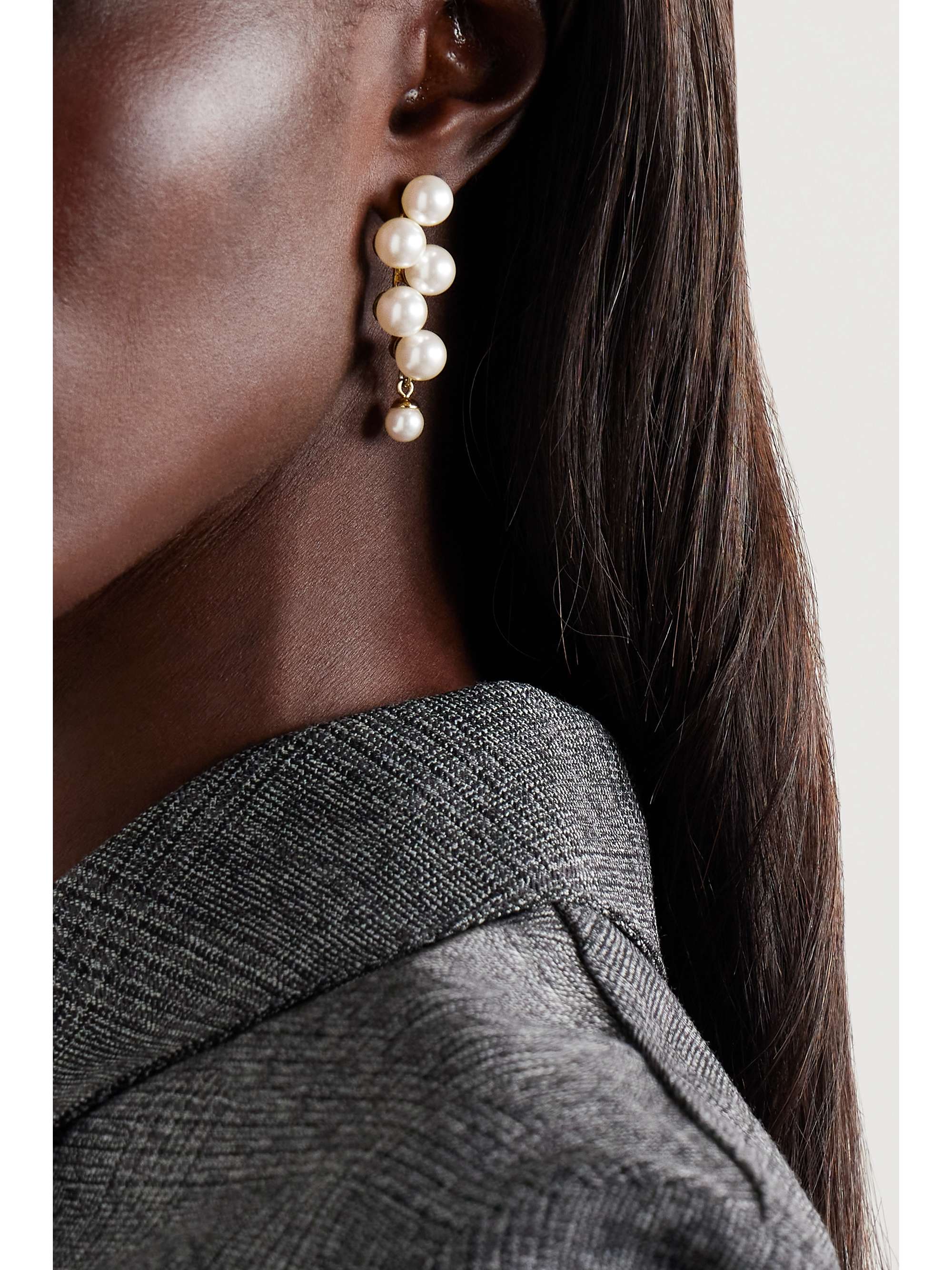 Jennifer behr pearl earrings deals
