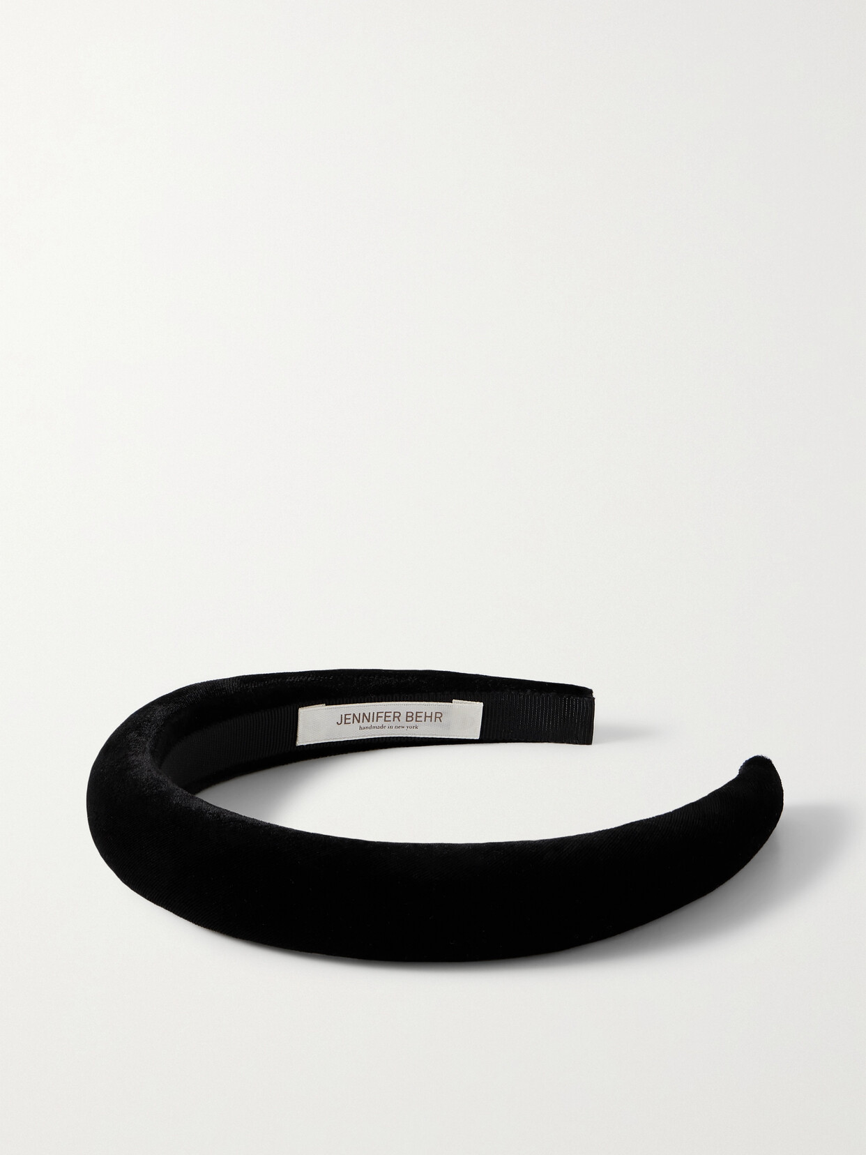 Jennifer Behr - Tori Velvet Headband - Black