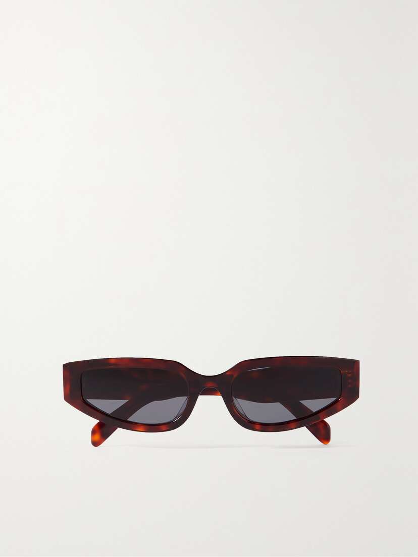 CELINE Eyewear Triomphe Cat-eye Acetate Sunglasses