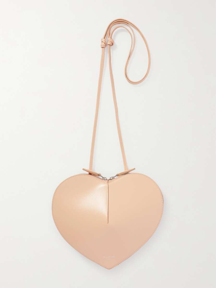 Alaïa Le Coeur Leather Shoulder Bag