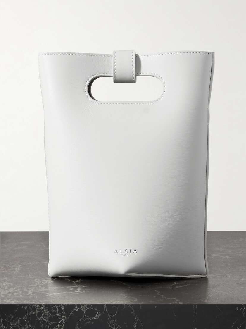 Alaïa Folded Small Leather Tote