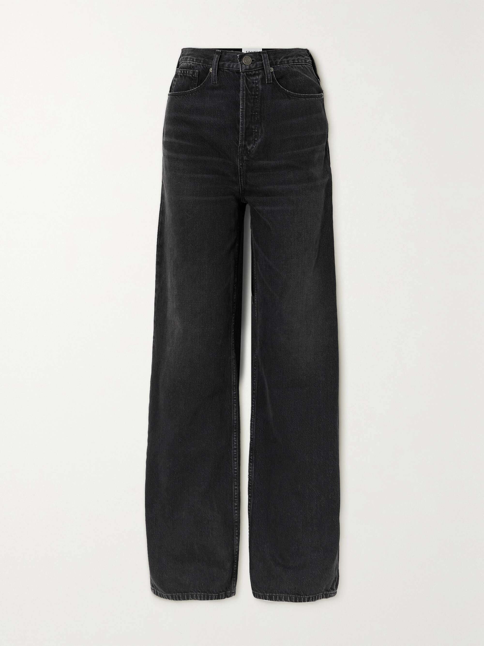 FRAME + NET SUSTAIN The 1978 high-rise straight-leg jeans | NET-A-PORTER