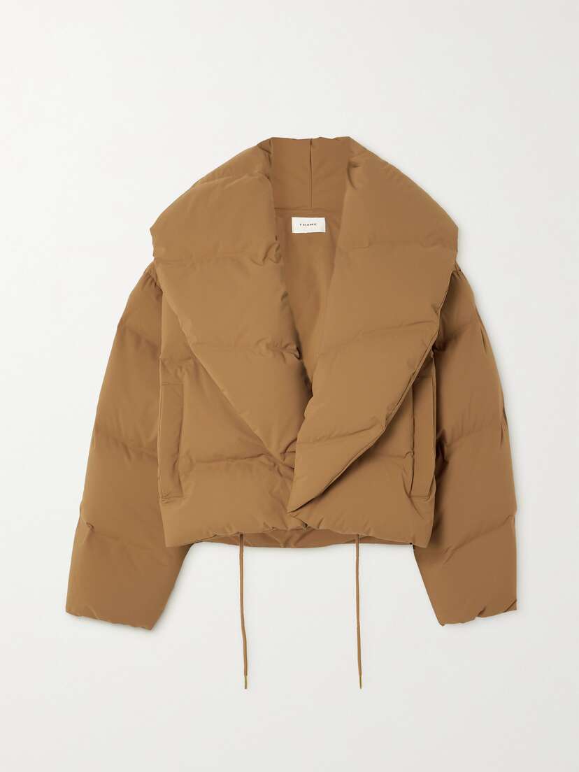 Frame Quilted Shell Down Jacket