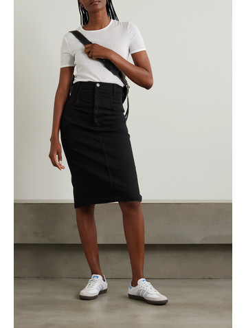 FRAME The High Waisted denim skirt