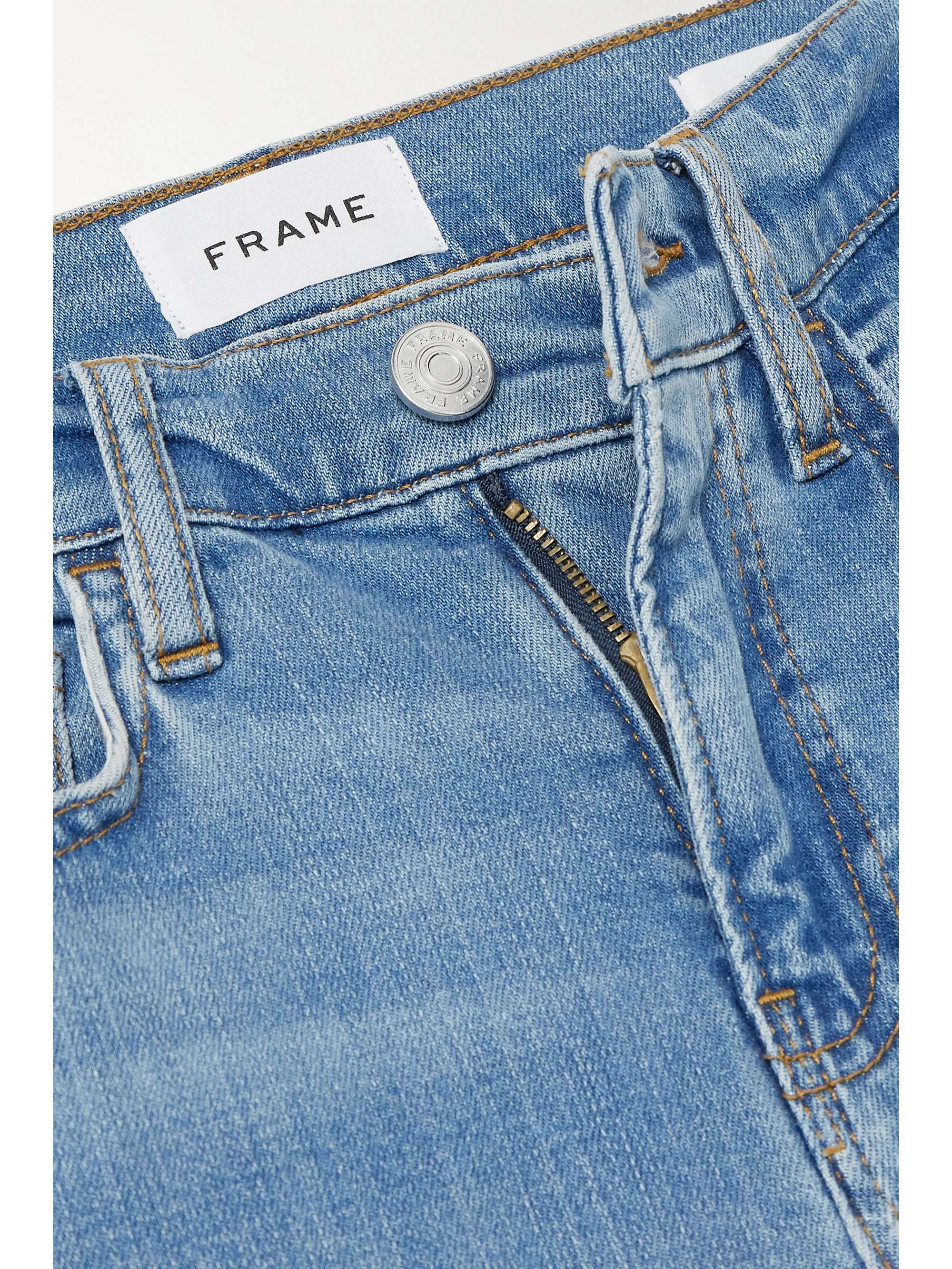 FRAME Le High Flare high-rise jeans