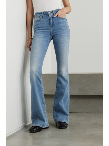 FRAME Le High Flare high-rise flared jeans