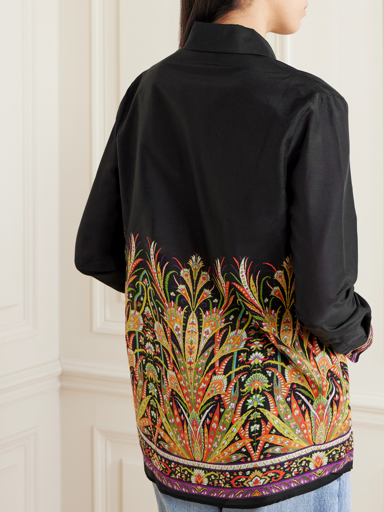 Cotton And Silk-Blend Shirt