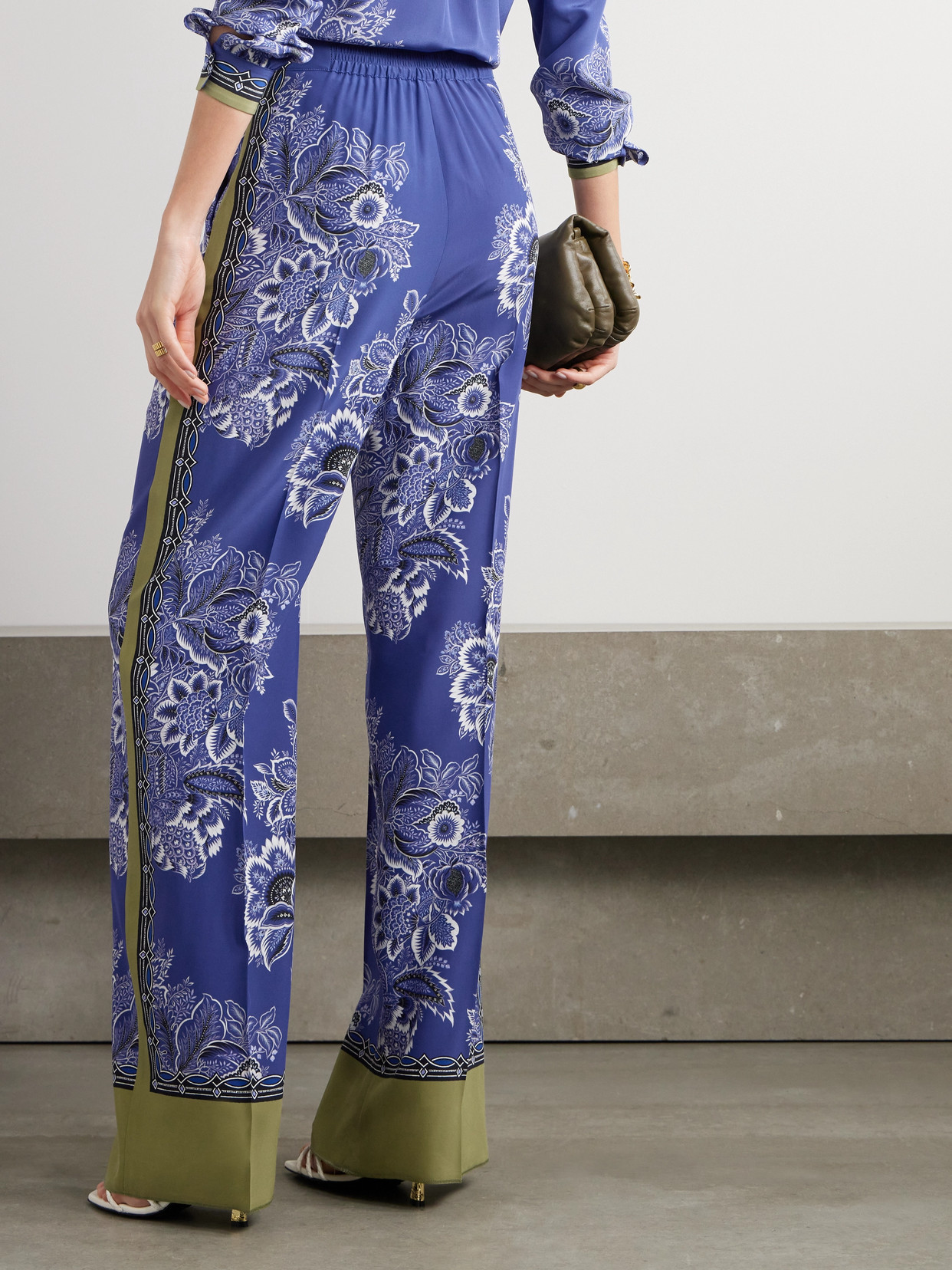 Etro Pants & Shorts In Blue