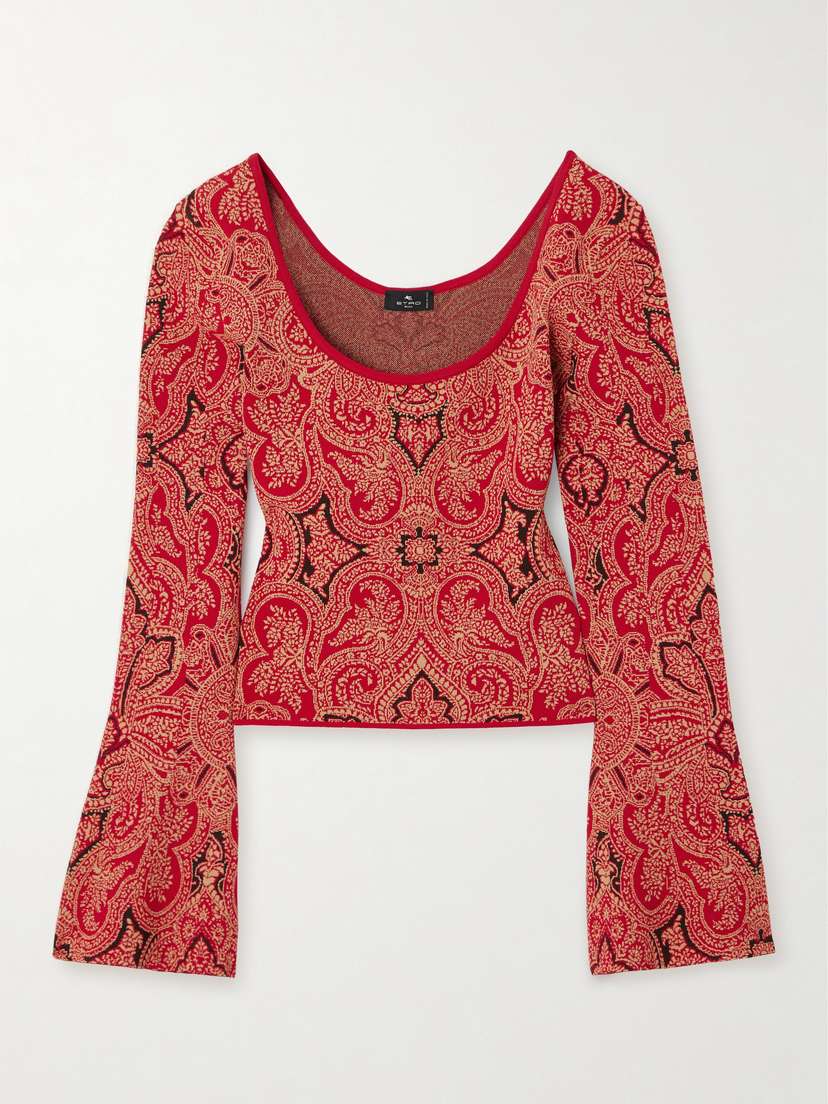 Etro Jacquard-knit Top