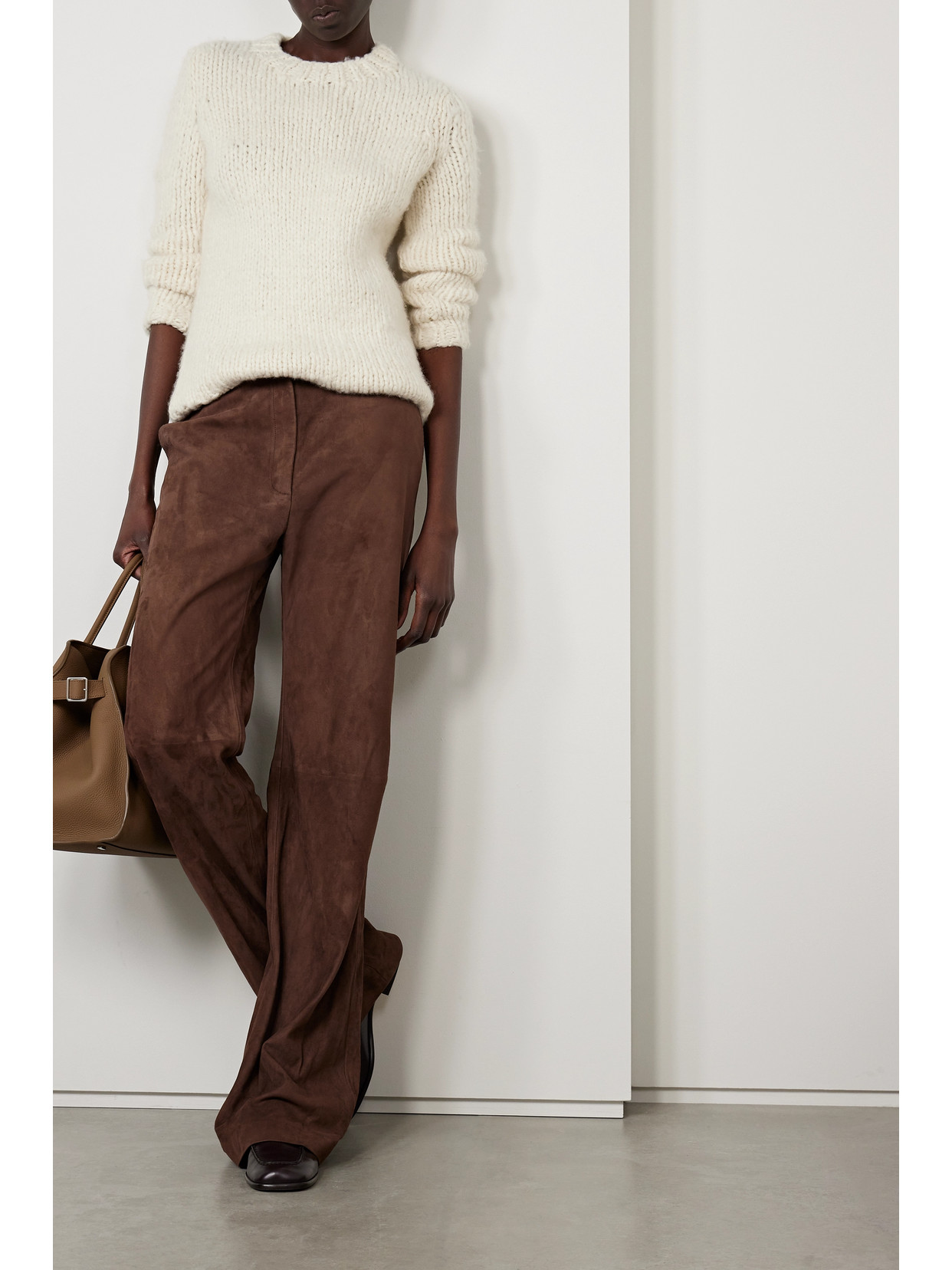 Gabriela Hearst Lawrence Cashmere Sweater In Ivory