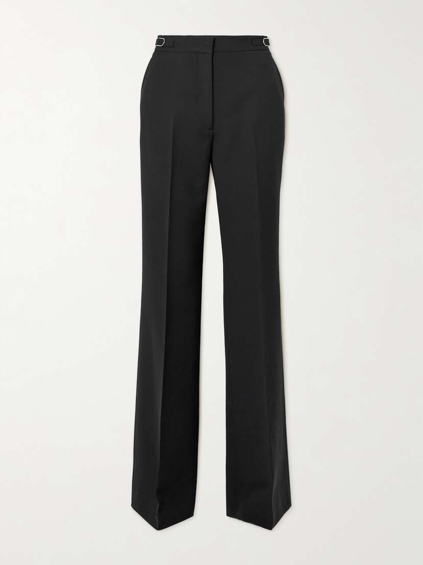 Gabriela Hearst Vesta Wool-crepe Straight-leg Pants