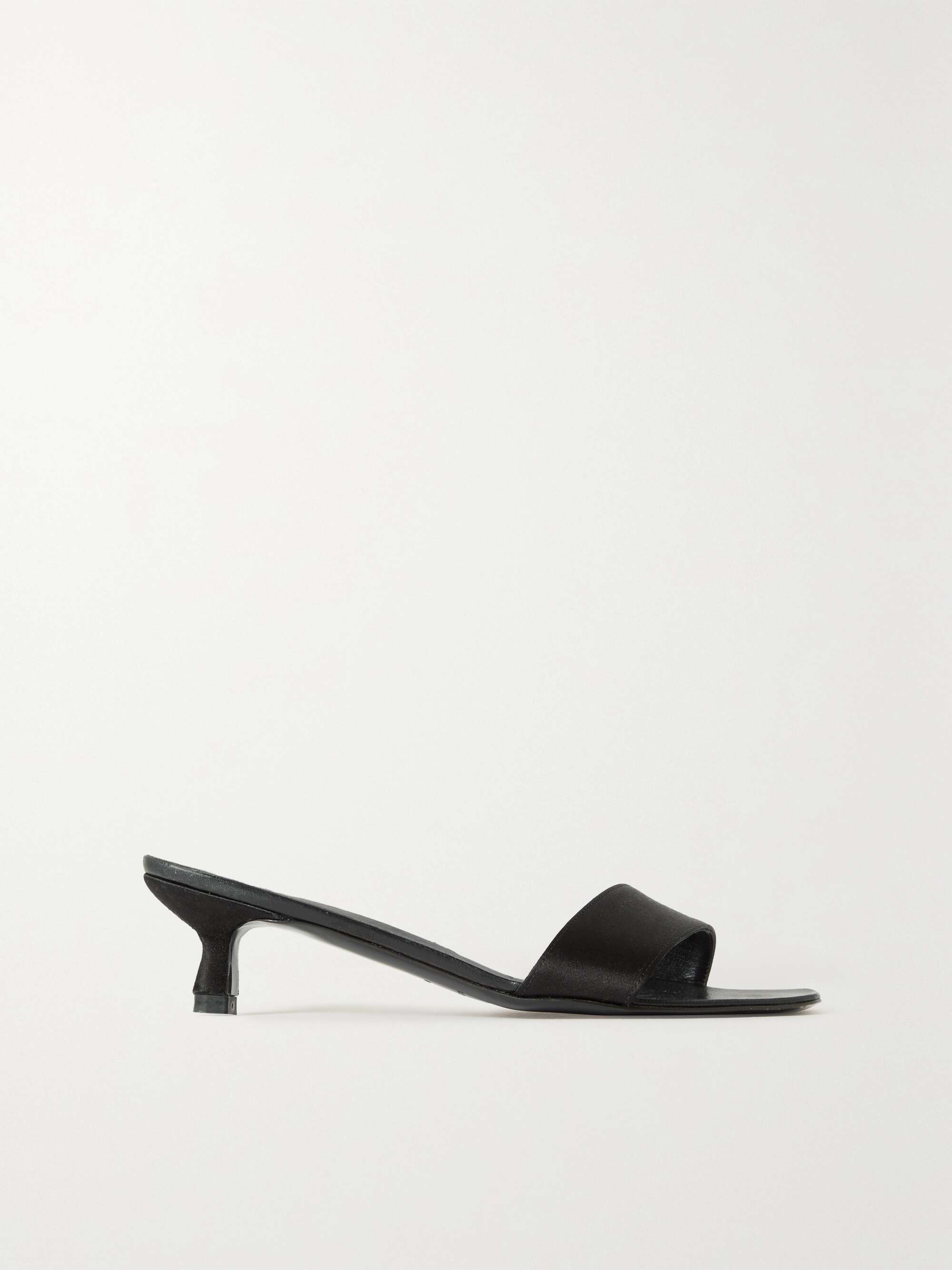 LOULOU STUDIO + NET SUSTAIN Elys satin mules | NET-A-PORTER