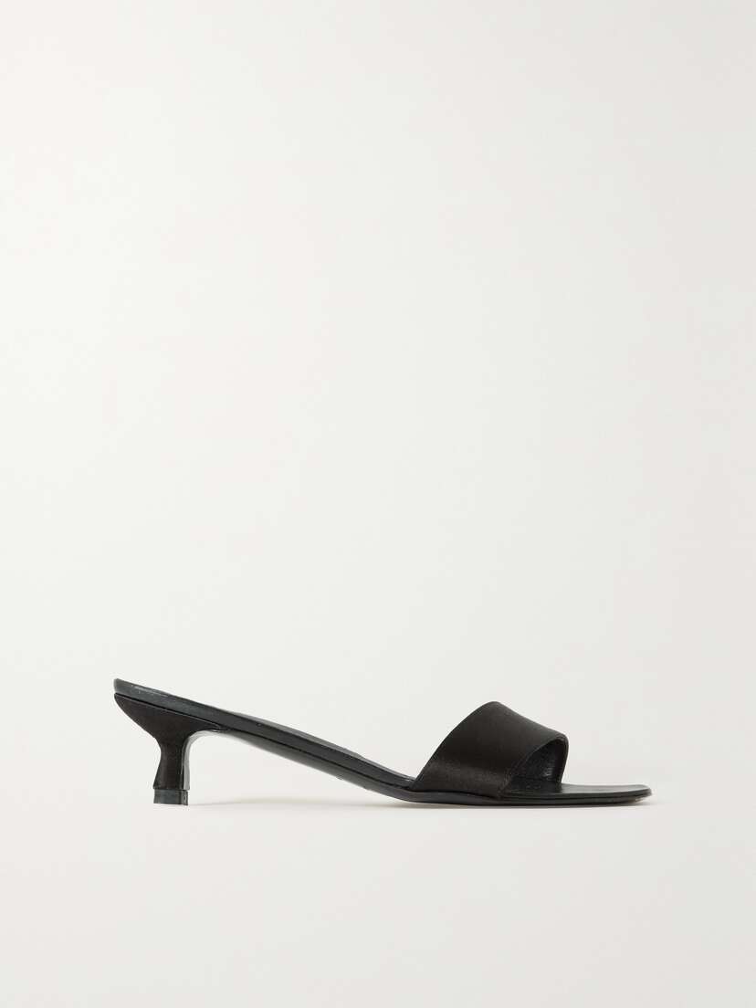 Loulou de Saison + Net Sustain Elys Satin Mules