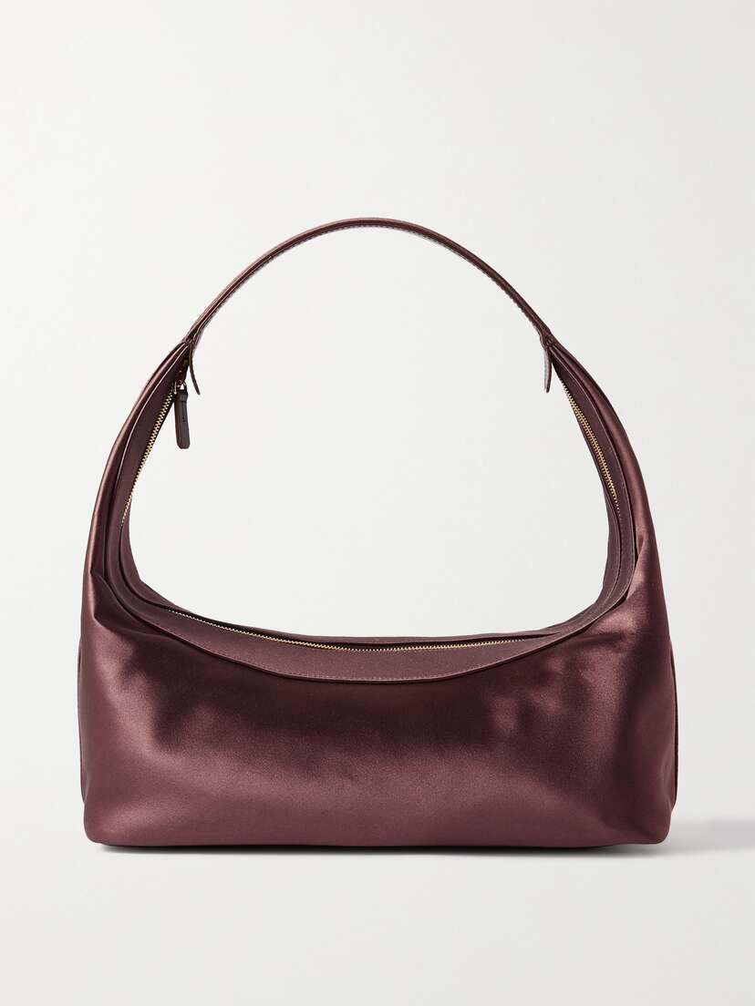 LOULOU STUDIO + Net Sustain Tania Satin Shoulder Bag