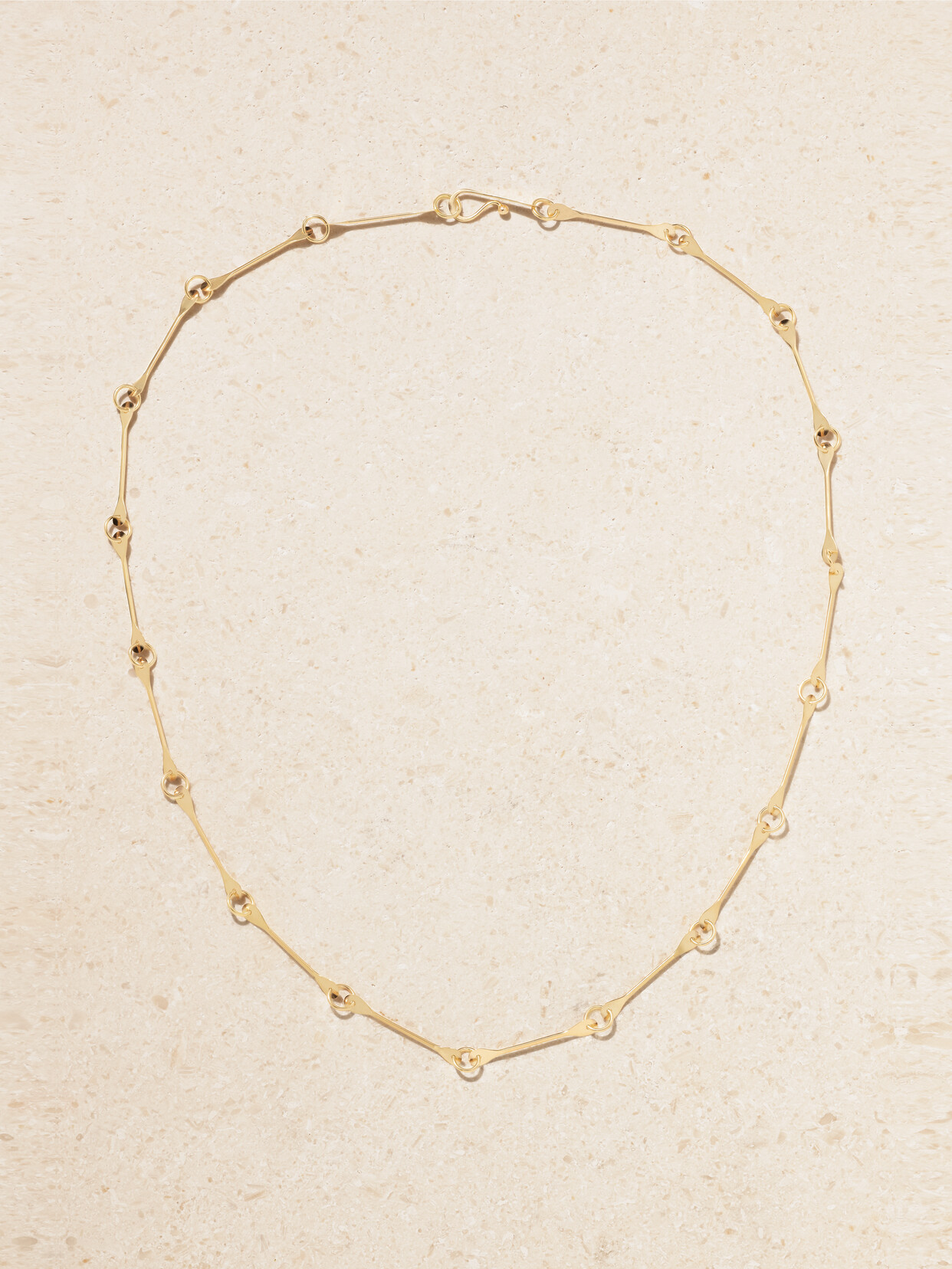 Melissa Joy Manning Bone 14-karat Recycled Gold Necklace