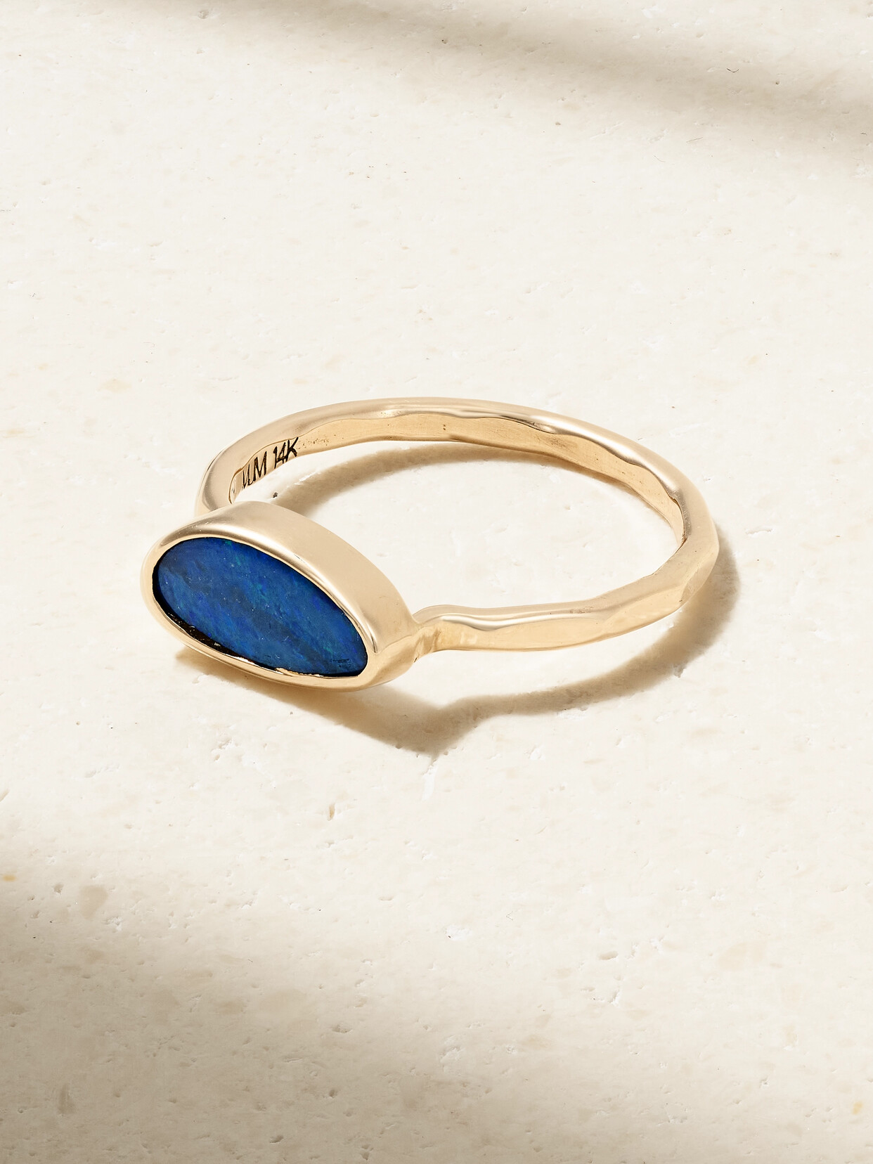 Melissa Joy Manning 14-karat Recycled Gold Opal Ring