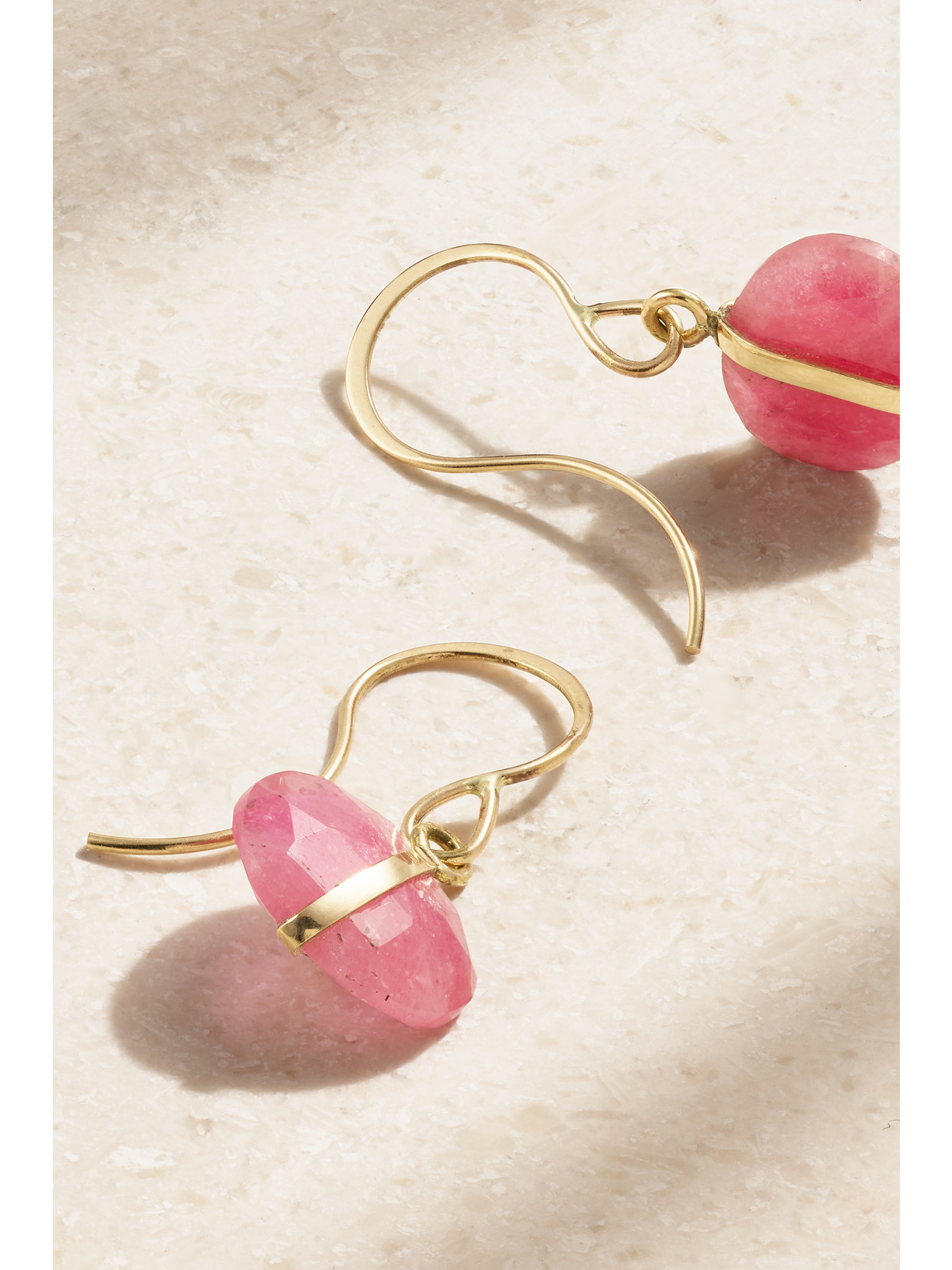 Melissa Joy Manning 14-karat Recycled Gold Sapphire Earrings In Gold