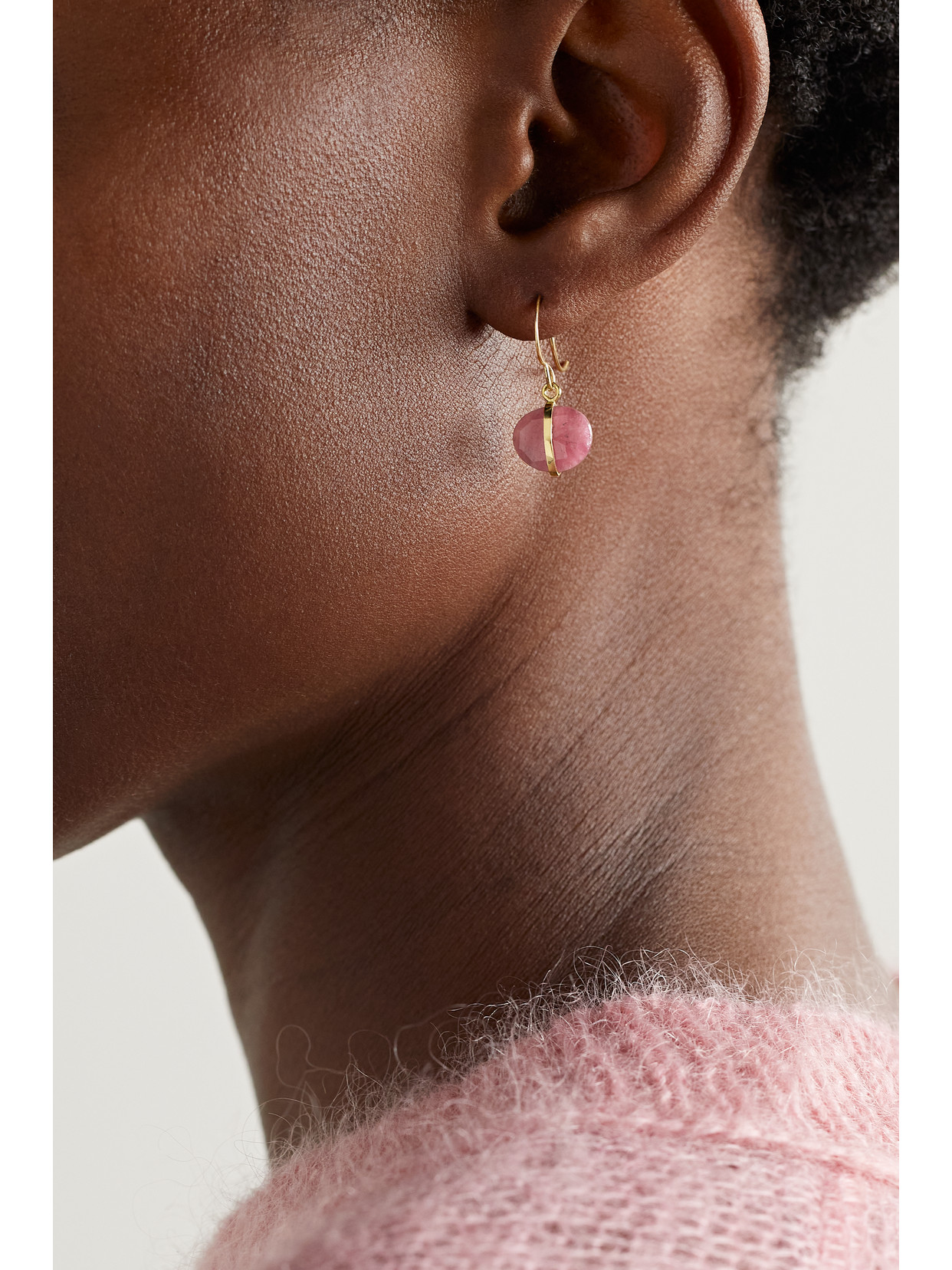 Melissa Joy Manning 14-karat Recycled Gold Sapphire Earrings In Gold
