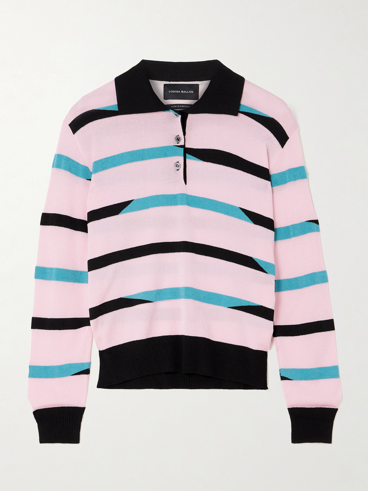 Louisa Ballou - Cruise Striped Knitted Sweater - Multi