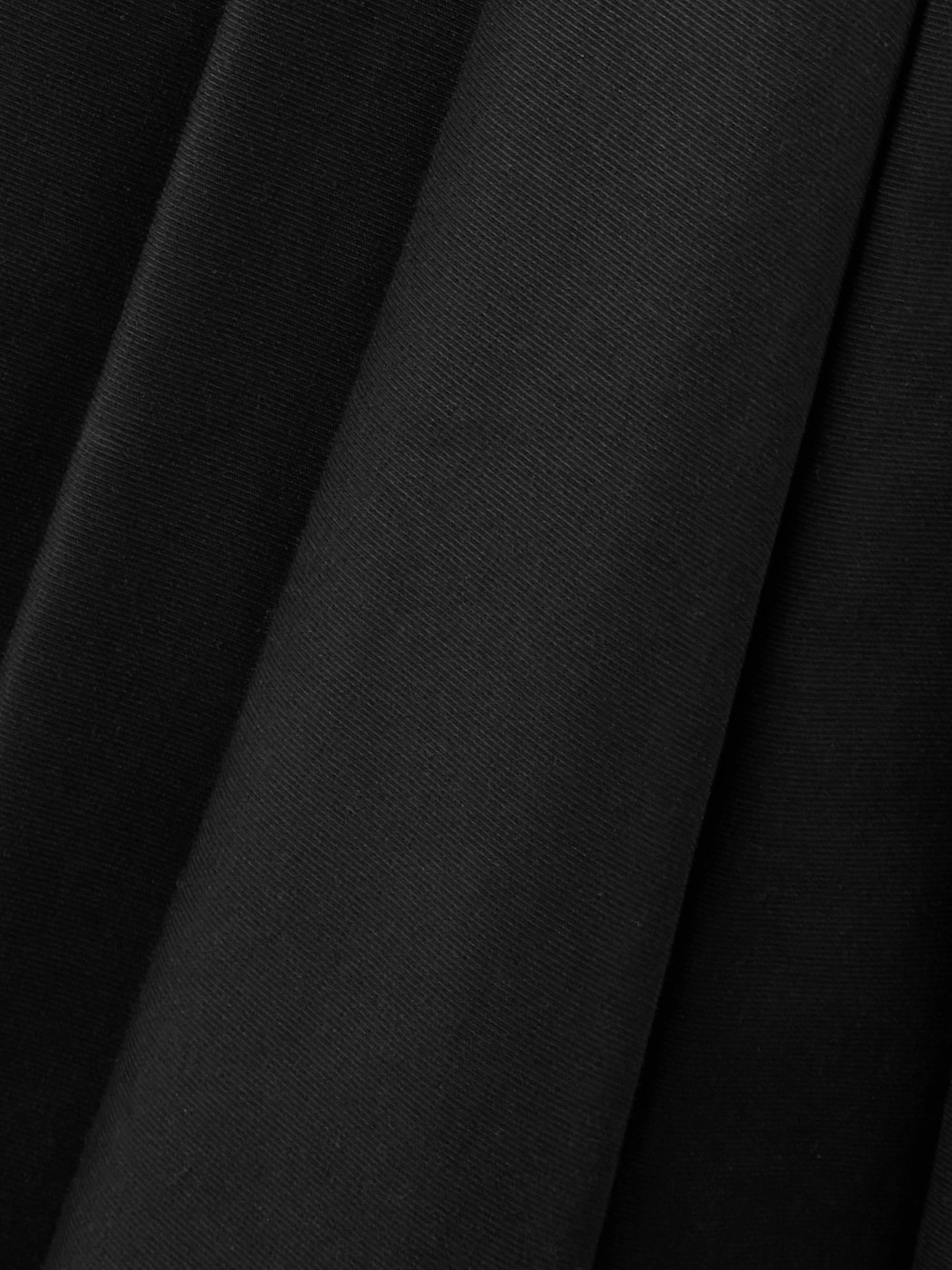 Erdem Strapless crystal-embellished floral-print cotton-faille midi dress