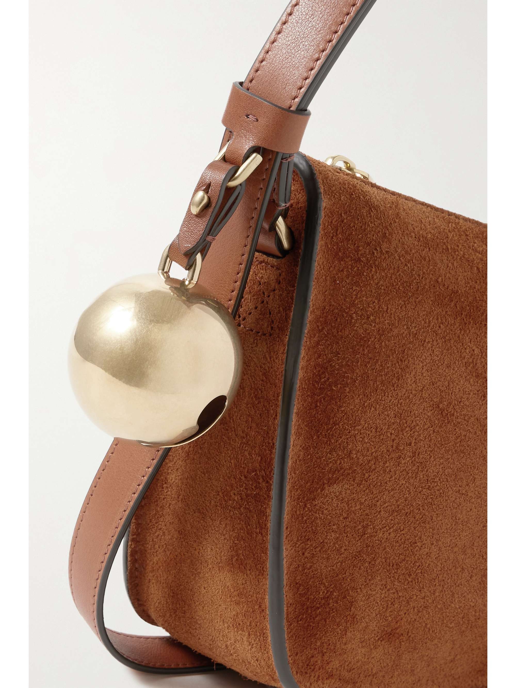 Aesther Ekme Sway Leather Bucket Bag (Ganache)