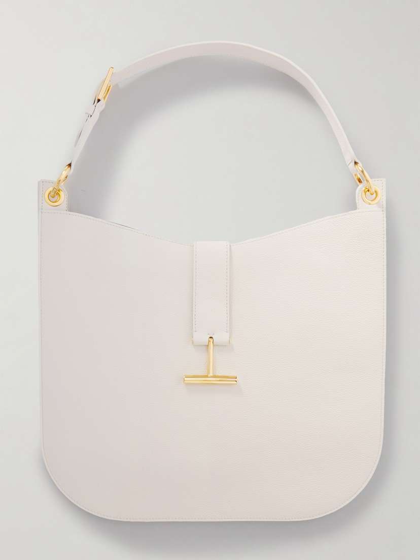 Tom Ford Tara Large Textured-leather Shoulder Bag