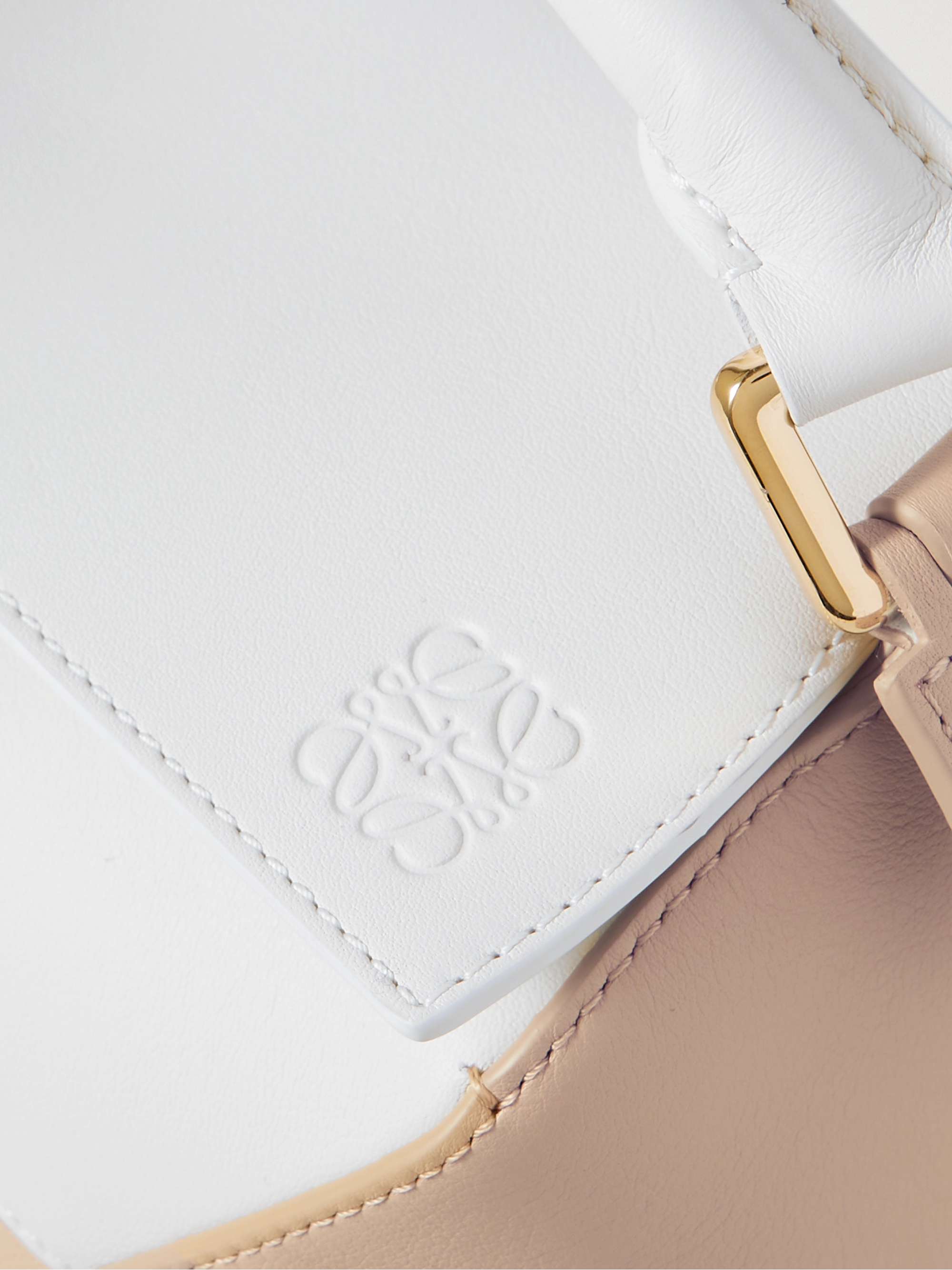 LOEWE Puzzle small textured-leather shoulder bag