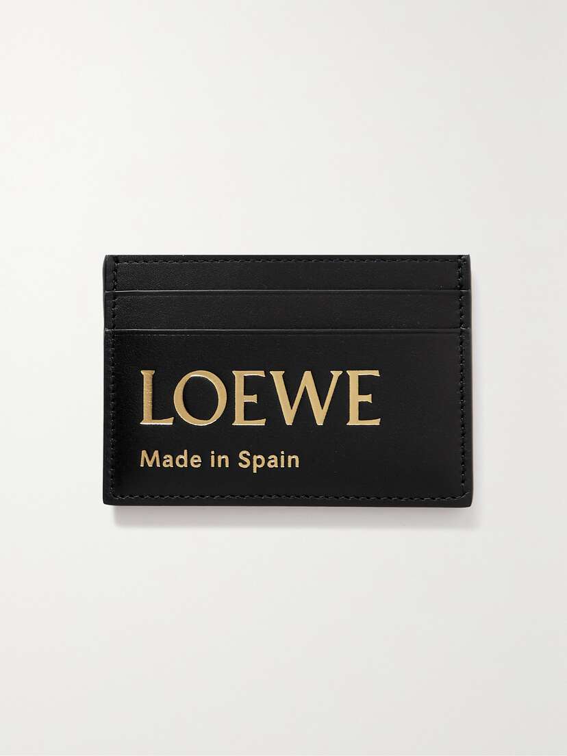 Loewe Embossed Leather Cardholder