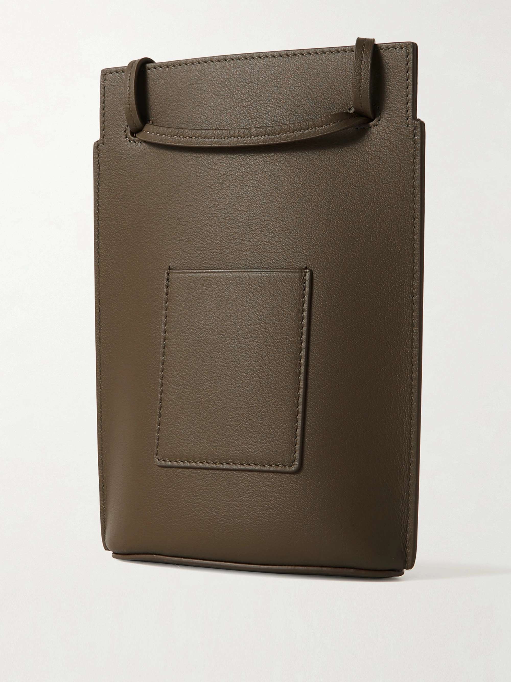 LOEWE Dice Pocket embellished leather shoulder bag