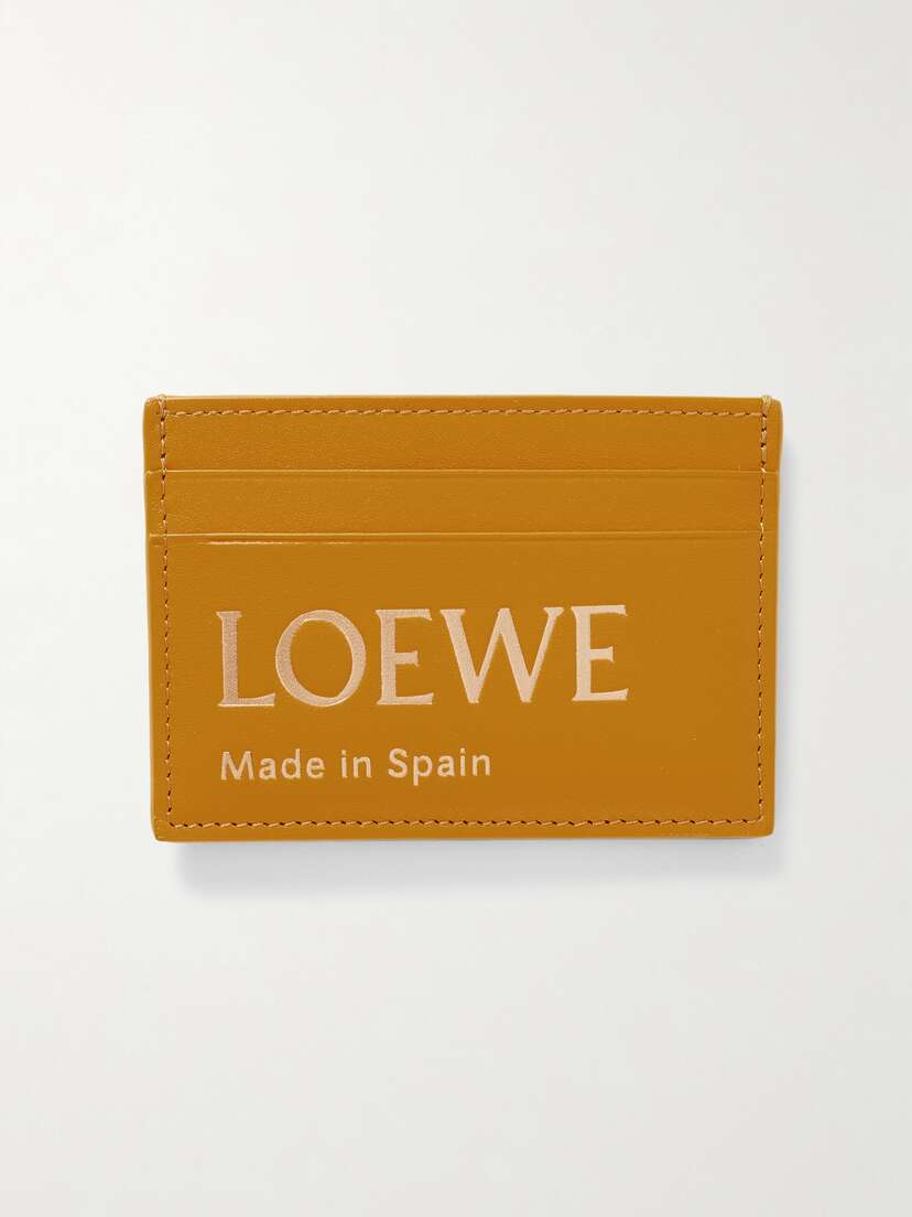 Loewe Embossed Leather Cardholder