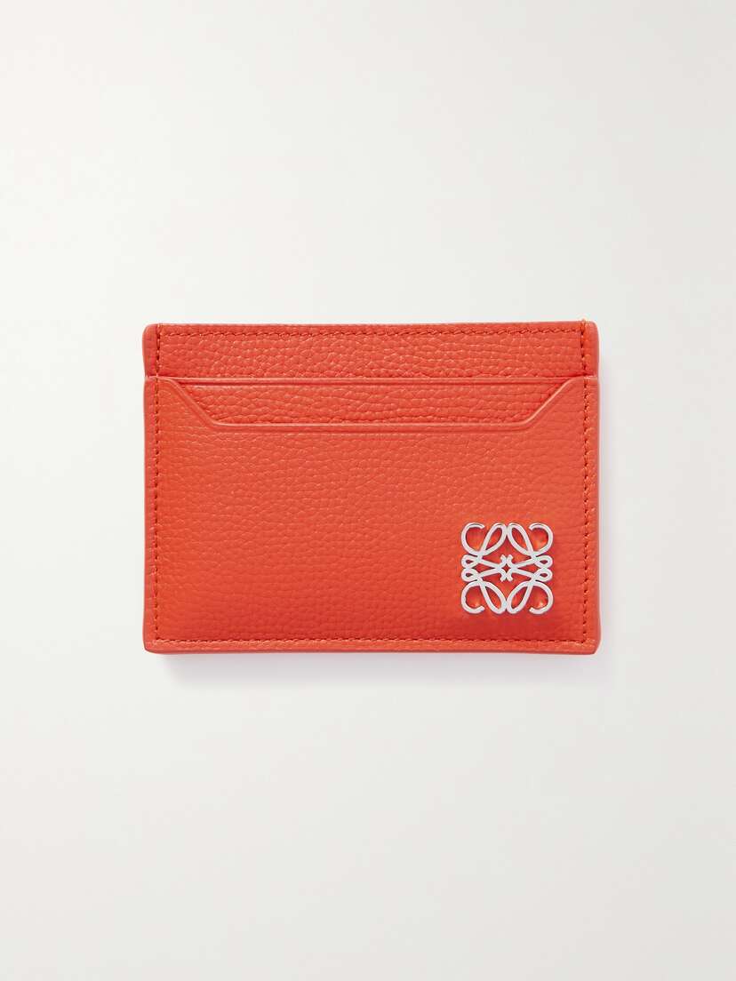 Loewe Embellished Textured-leather Cardholder