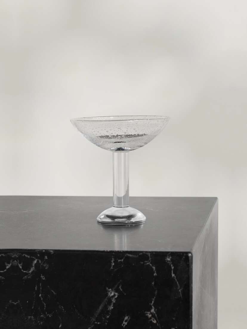 LOUISE ROE Bubble Glass Champagne Coupe