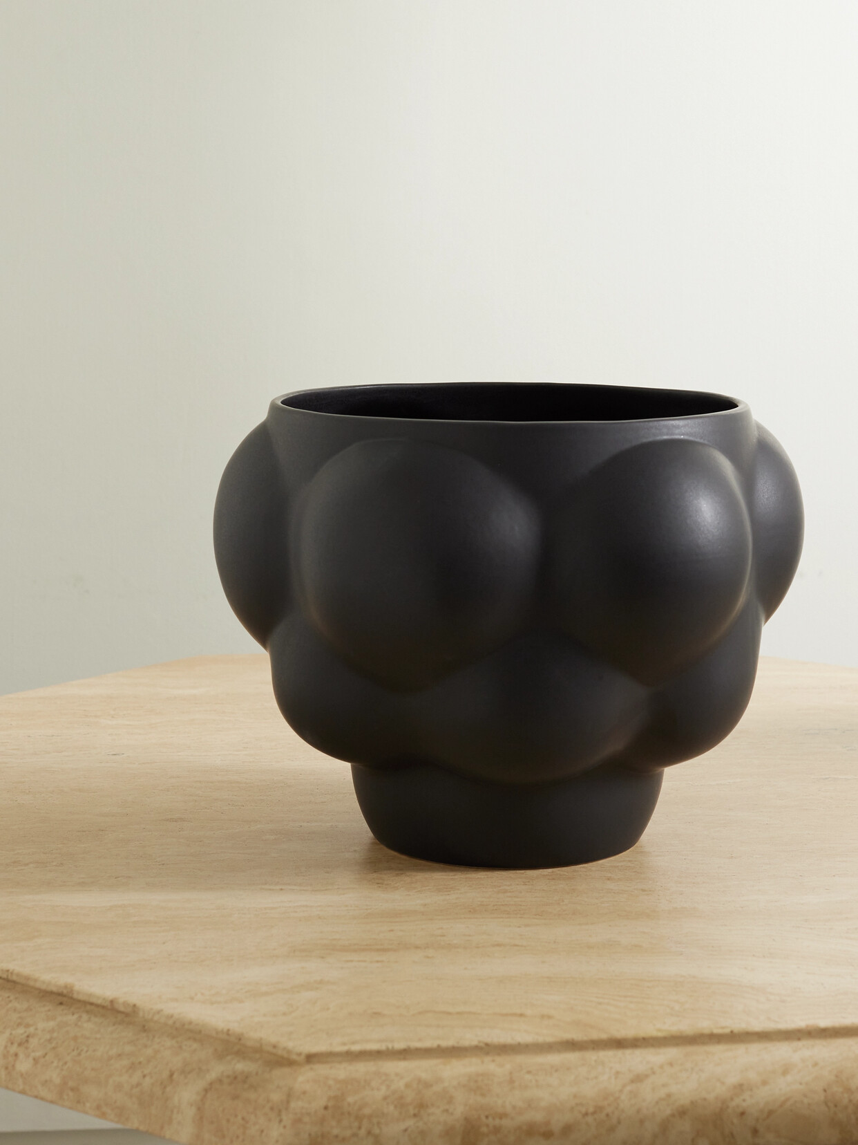 LOUISE ROE - Balloon 06 Ceramic Bowl - Black