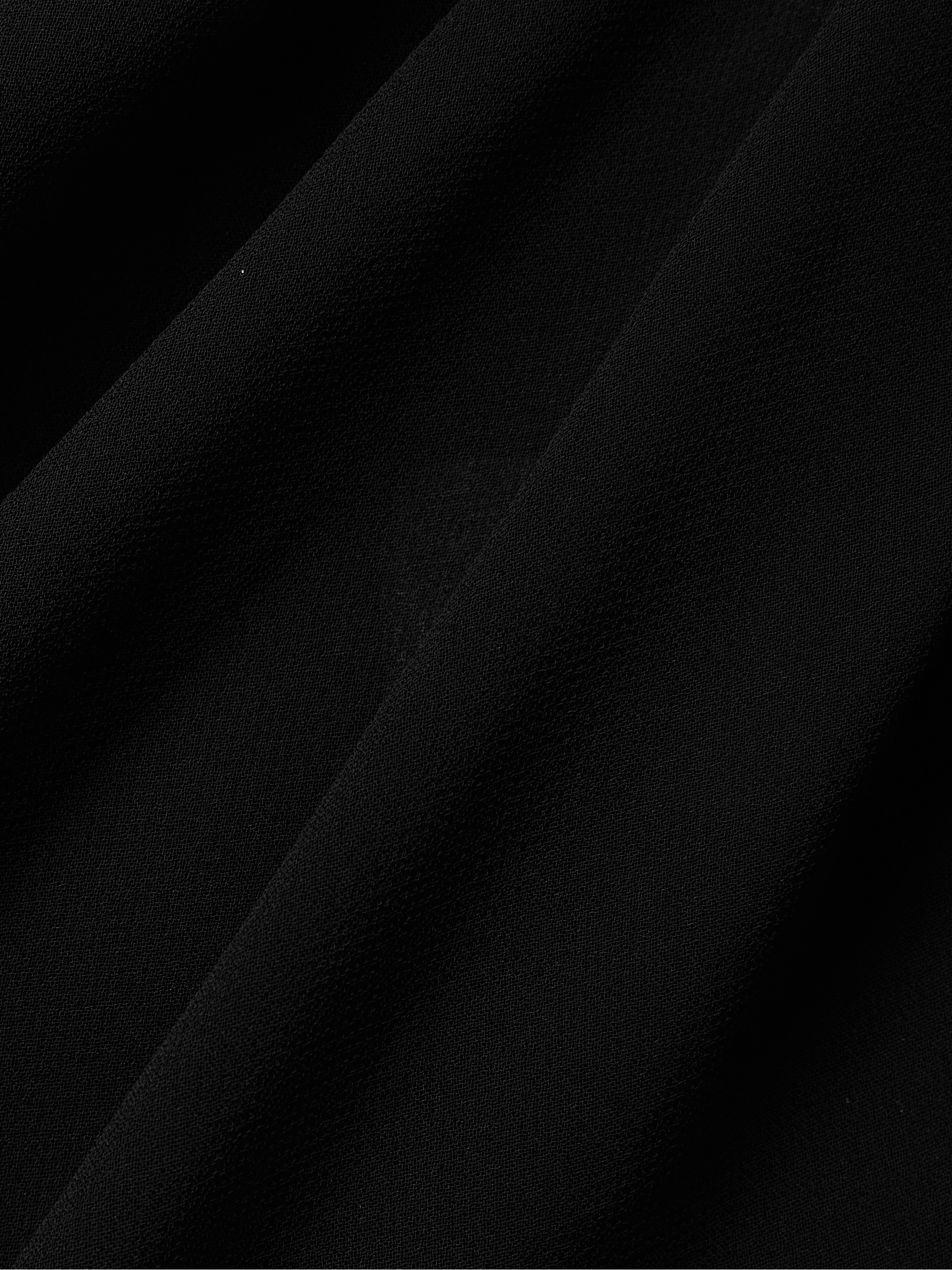 Mônot Cami wrap-effect chiffon maxi dress