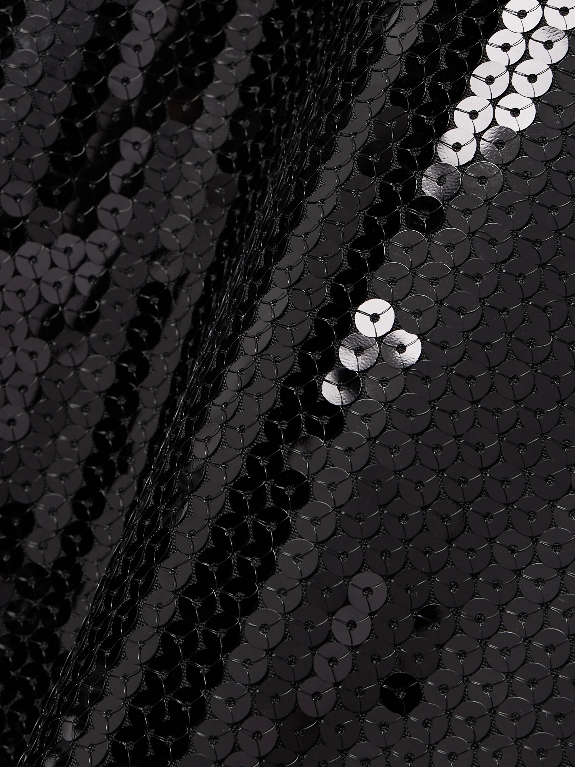 Mônot Elsa cutout sequined tulle maxi dress thumbnail