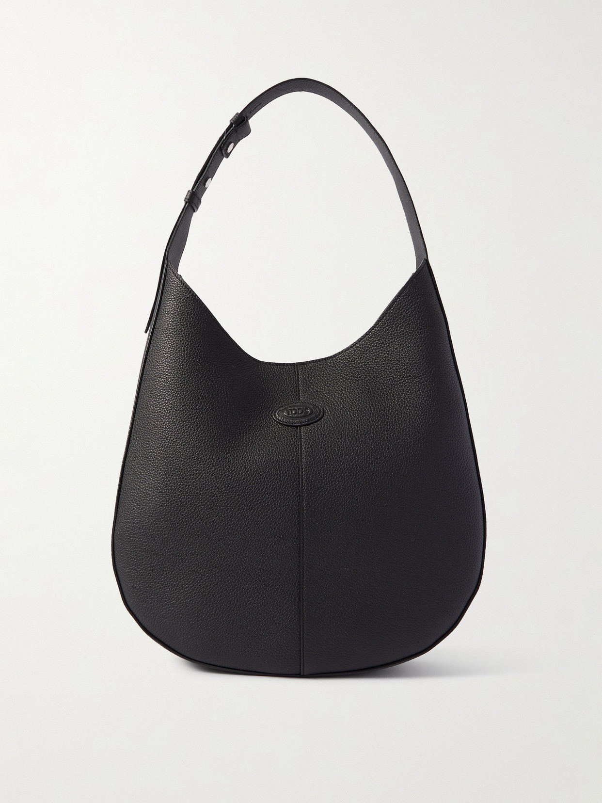 Tod's Sacca Oboe Small Textured-leather Shoulder Bag