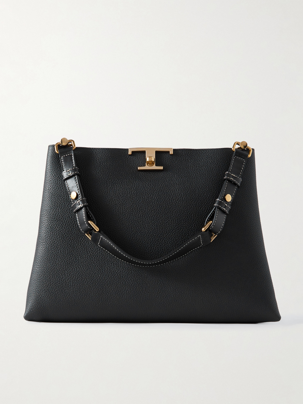Tod's Textured-leather Shoulder Bag