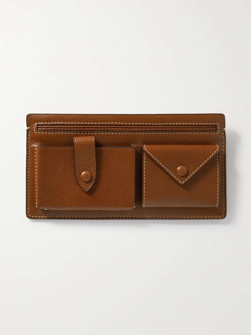 Métier Textured-leather Wallet