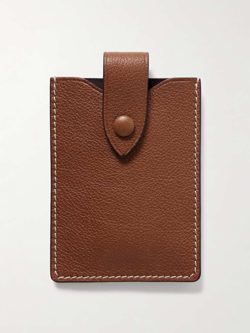 Métier Textured-leather Cardholder