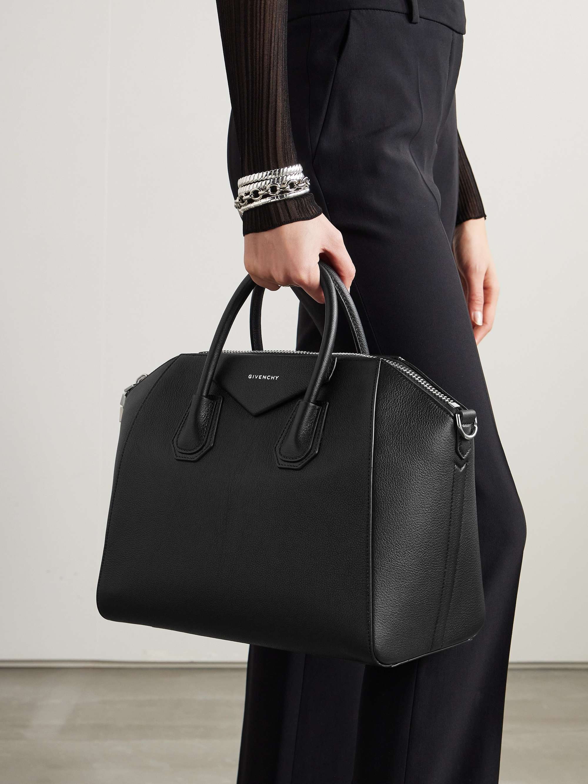 GIVENCHY Antigona medium textured-leather tote | NET-A-PORTER