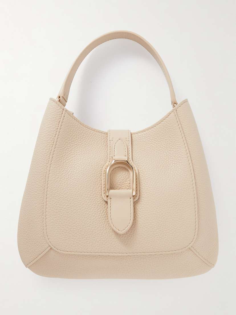 Ralph Lauren Collection Welington Mini Textured-leather Shoulder Bag
