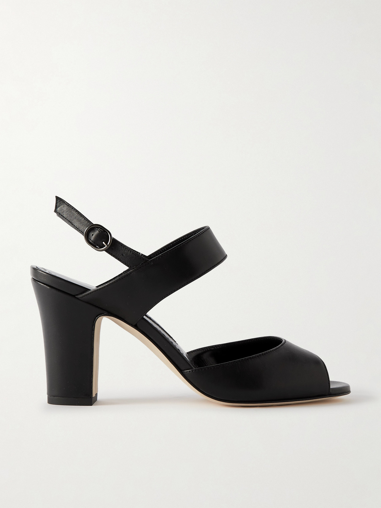 Manolo Blahnik Patopia Slingback Sandal In Black