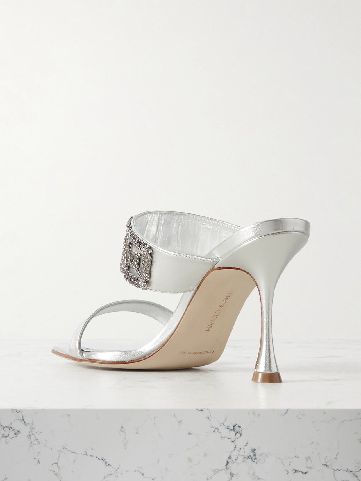 Larapa 90 Crystal-Embellished Sandals